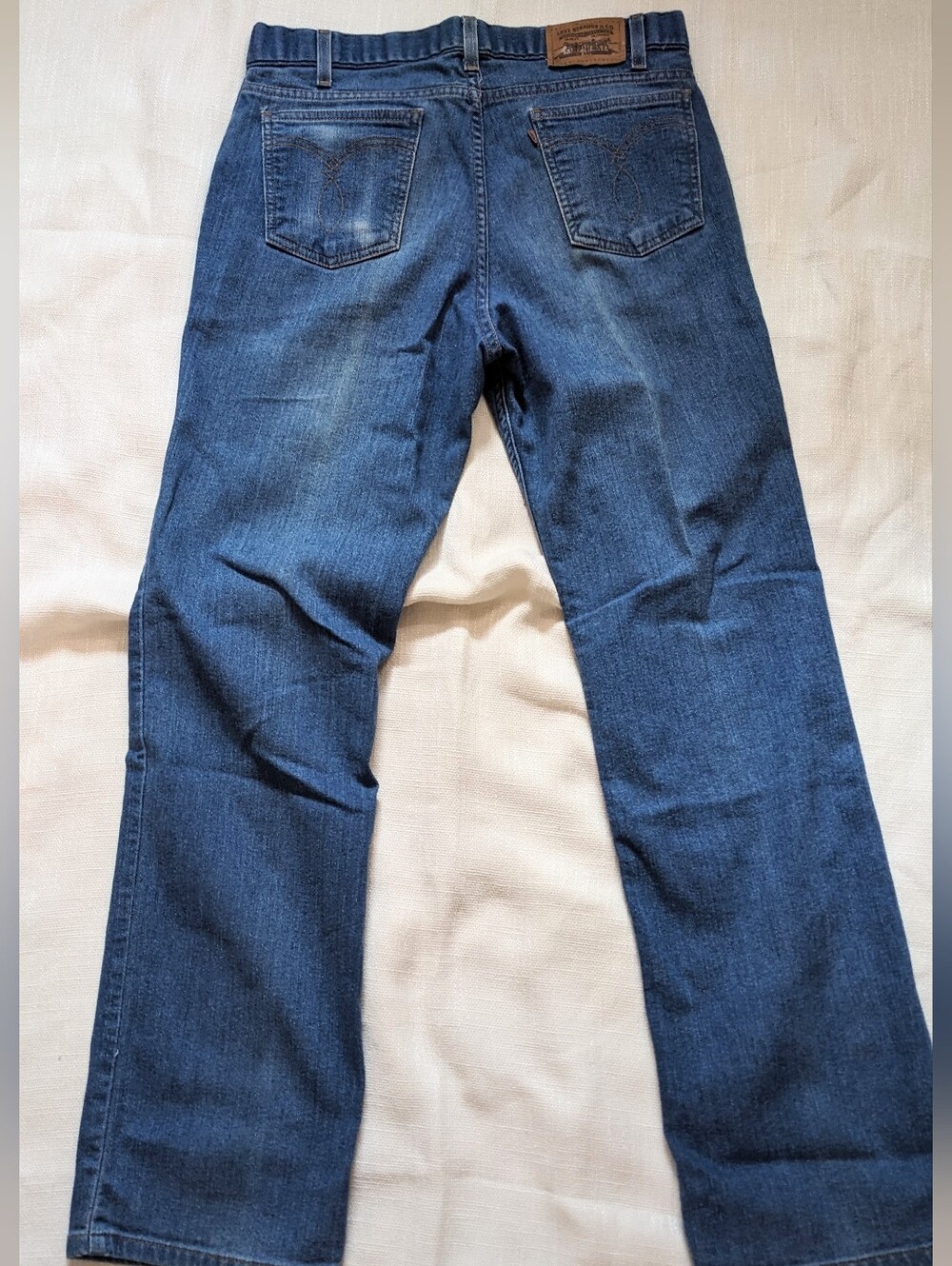 VTG Levi's 90s women's brown tab high rise straight leg jeans 34x32